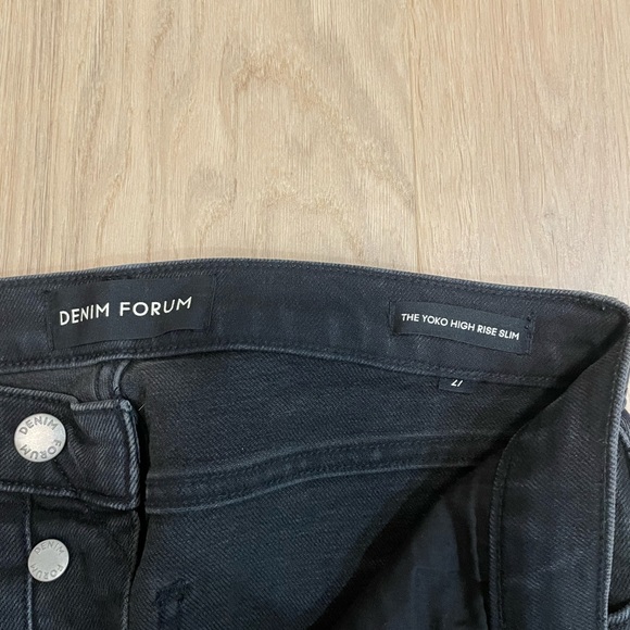 Denim Forum Yoko Slim 27W x 28L - Picture 2 of 2